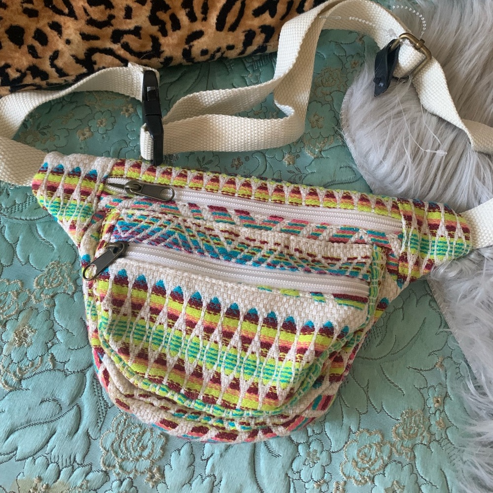 New embroidered waist/Fanny pack bag